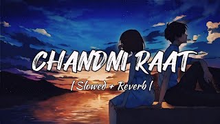 Chandni Raat  Slowed  Reverb  New Hindi Song  Lofi Reverb [upl. by Ahsakat]