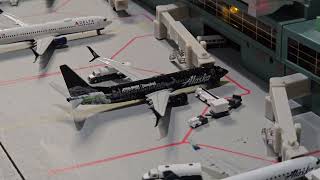 1400 scale model airport update ESW [upl. by Enaj]