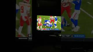 Bills game winning interception vs Chiefs [upl. by Dorelia]