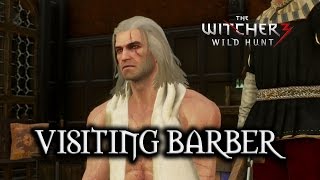 The Witcher 3 Wild Hunt  Visiting Barber all options and location [upl. by Michelsen]