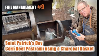 How to Smoke Pastrami on Your Small Backyard Offset Smoker Fire Management Series 9 [upl. by Assilev]