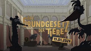 Das Grundgesetz der Tiere – Trailer German Deutsch 2024  ZDF Magazin Royale [upl. by Elorac]