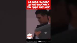 LOS AUDIOS DE ZULUAGA QUE TIENE SIN DORMIR A IVÁN DUQUE TIENE MIEDO [upl. by Euqinorev]