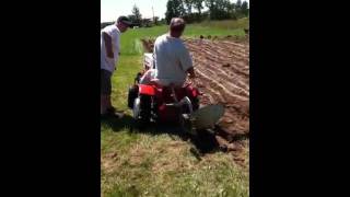 How to Plow or Plough a Field with a Tractor [upl. by Tirza]