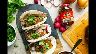 One Pot Mole Brisket Tacos [upl. by Vorfeld]