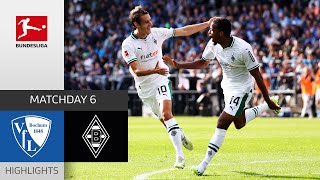 VfL Bochum  Borussia Mgladbach 13  Highlights  Matchday 6 – Bundesliga 202324 [upl. by Hancock]