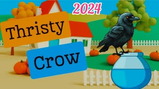 Thirsty crow story in English writing The Thirsty crow storyThirsty crow for class 1 to 10 [upl. by Sanburn]