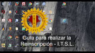 Tutorial de Reinscripciones [upl. by Ydnem]