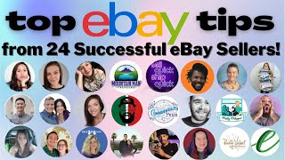 INCREASE EBAY SALES With These eBay Tips from 24 eBay Sellers Grow Your eBay Business Today [upl. by Ringler774]