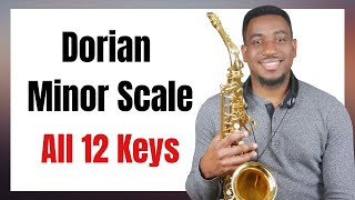 Dorian Minor Scale with Backing Track [upl. by Mccahill582]