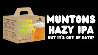 MUNTONS FLAGSHIP HAZY IPA  EXTRACT KIT  BREWDAY AND TASTING [upl. by Rosemaria]