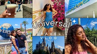 Ultimate Travel Vlog  Universal Studios Orlando Vlog amp Aventura Hotel Room tour [upl. by Hung]