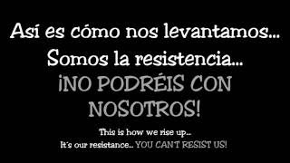 The Resistance  Skillet  Español [upl. by Krucik926]