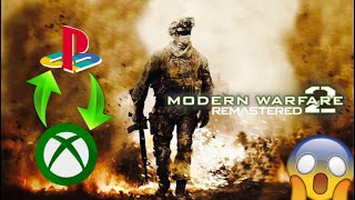 MW2 Remastered MULTIPLAYER CROSSPLAY Modern Warfare 2 Leak amp Gameplay [upl. by Lind]