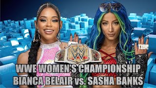 WWE 2K24  202411132WWE WOMENS CHAMPIONSHIPBIANCA BELAIR vs SASHA BANKS [upl. by Ahseki]