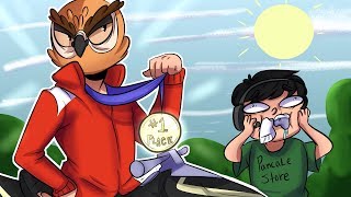 GTA 5 Online Transform Races  Nogla Eats His Sock Funny Moments [upl. by Opiuuk]