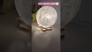 DIY MOON LAMP 😍shorts diy creative diwali subscribe [upl. by Chet]