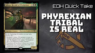 Glissa Phyrexian Tribal  EDH Quick Take  Magic The Gathering [upl. by Nomzed]