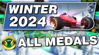 Trackmania Winter 2024 Campaign Discovery  All Medals [upl. by Snowber]