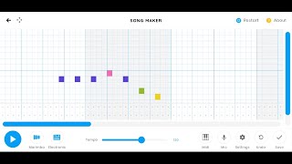 Chrome Music Lab  Song Maker [upl. by Enoob214]