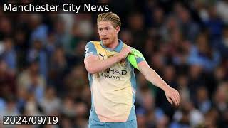 Kevin De Bruyne injury update and Savinho latest ahead of Man City vs Arsenal [upl. by Airrotal956]