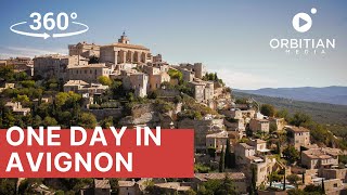 Avignon Guided Tour in 360° One Day in Avignon Preview [upl. by Ajnos]