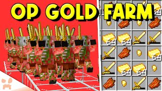 BEST MINECRAFT 121 GOLD FARM  Easy Efficient No Portal [upl. by Abbott831]