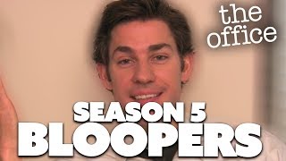 Season 5 Bloopers  The Office US  Comedy Bites [upl. by Punke]