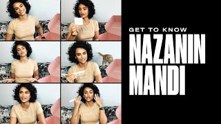 Get to know Nazanin Mandi 💘 missguided [upl. by Pfeffer]