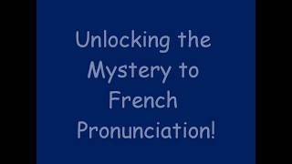 French Pronunciation Tips for Beginners [upl. by Omora472]