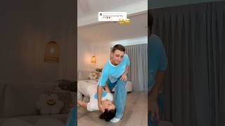 RATE THE RIZZ 😮‍💨😅  dance trend viral couple funny shorts [upl. by Danny835]