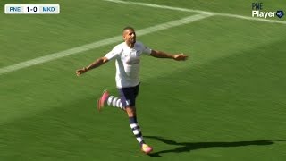 PNE 1 MK Dons 1 Saturday 16th April 2016 SkyBet Championship [upl. by Wolfy]