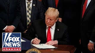 Trump signs the Preventing Animal Cruelty and Torture Act [upl. by Amelia635]