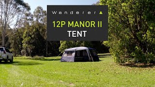 Wanderer Manor II 12P Tent  Features [upl. by Ibob]