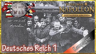 Erster Weltkrieg Total War Great War Mod Dt Kaiserreich Kampagne  Historische Hintergründe Pt1 [upl. by Atiroc]