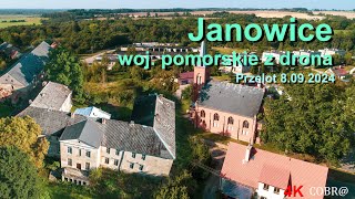 Janowice woj pomorskie z drona 2024 [upl. by Nidraj]