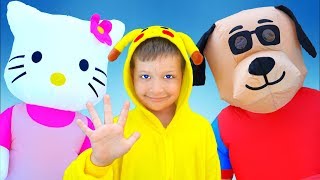 Hallo Lied  Deutsches Kinderlied  Hello Song  Nursery Rhymes [upl. by Sheng]