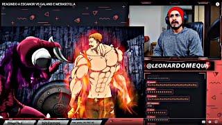 REAGINDO A ESCANOR VS GALAND E MERASCYLLA [upl. by Heck]