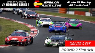 EPSILON RACE LIVE NORA DOG SERIES 4 Rd3 Kyalami Drivers Eye【AssettoCorsaCompetizione】 [upl. by Bittner]