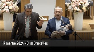 LIVE Elim Bruxelles  17 martie 2024 seara [upl. by Labotsirhc26]