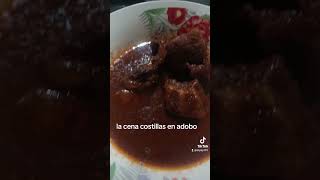 Costillas de puerco en adobo viralvideo comida food [upl. by Rusticus]