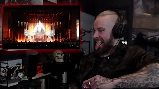 BAD OMENS  Dethrone LIVE REACTION [upl. by Aicineohp]