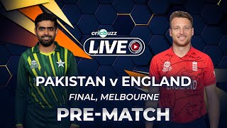 Cricbuzz Live T20 World Cup Final  England win toss Pakistan to bat first [upl. by Zeeba]