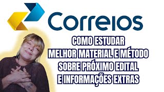 CORREIOS 2024  EDITAL MÉTODOS CARGOS PRÓXIMO EDITAL e OUTROS [upl. by Melamie647]