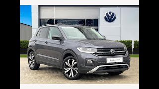 Approved used Volkswagen TCross Black Edition 10 TSI 95PS  Oldham Volkswagen [upl. by Bluefarb296]