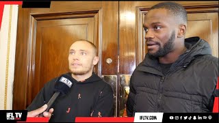 HIGHLY RATED ISHMAEL DAVIS amp SUNNY EDWARDS REVEAL WHAT CONOR BENN SAID HIM AFTER THEY SPARRED [upl. by Irovi]