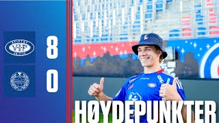 Høydepunkter Vålerenga 80 Sandnes Ulf [upl. by Mohandas953]