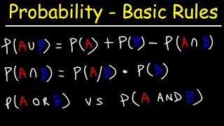 Multiplication amp Addition Rule  Probability  Mutually Exclusive amp Independent Events [upl. by Oruasi]