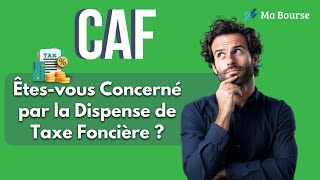 Certains bénéficiaires de la CAF sont dispensés de taxe foncière sans le savoir [upl. by Hussein]