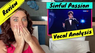 Vocal Coach Reacts to Dimash  Sinful Passion  WOW He was [upl. by Neggem]